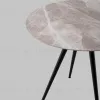 Стол Ники круглый столешница керамика Italian light grey 900 УТ000041257 - 5