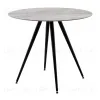 Стол Ники круглый столешница керамика Italian light grey 900 УТ000041257 - 1