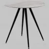Стол Ники круглый столешница керамика Italian light grey 800 УТ000041255 - 2