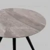 Стол Ники круглый столешница керамика Italian light grey 800 УТ000041255 - 6