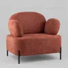 Кресло Кэнди ткань букле коралловый УТ000040025 - 2