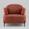 Кресло Кэнди ткань букле коралловый УТ000040025 - 5