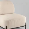 Кресло Стоун велюр рельефный молочный УТ000039986 - 10