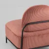 Кресло Стоун велюр рельефный коралловый УТ000039987 - 9