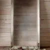 Серебряное зеркало в полный рост 