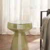 Оливковый приставной столик 