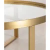 Золотой кофейный стол 