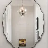 Овальное настенное зеркало 