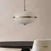 Золотой подвесной светильник 