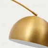Madali Металлический торшер с латунной отделкой и основой из белого мрамора 178152 - 3
