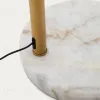 Madali Металлический торшер с латунной отделкой и основой из белого мрамора 178152 - 4
