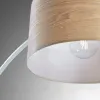 Торшер Juhe с отделкой из ясеня с белым металлом и мрамором 103241 - 3