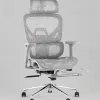 Кресло офисное TopChairs Vertus серая сетка УТ000042054 - 7