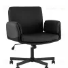 Кресло офисное TopChairs Foldo с откидными подлокотниками черное УТ000042107 - 1