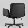 Кресло офисное TopChairs Foldo с откидными подлокотниками черное УТ000042107 - 10
