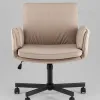 Кресло офисное TopChairs Foldo с откидными подлокотниками бежевое УТ000042106 - 7