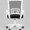 Кресло офисное TopChairs Simple SN черный пластик белый УТ000042082 - 5