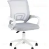 Кресло офисное TopChairs Simple SN серый пластик белый УТ000042081 - 1