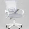Кресло офисное TopChairs Simple SN серый пластик белый УТ000042081 - 2