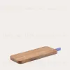 Сервировочная доска Zairin из акации с ручкой из лилового металла 254249 - 1