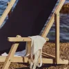 Складное кресло Vilara для улицы из акации и текстиля черного цвета 262387 - 2