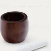 Ступка и пестик Tori из акации и белого мрамора 214546 - 6