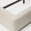 Кровать Blok бежевая со съемными чехлами под матрас 90 х 200 см 218706 - 3