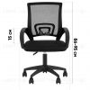 Кресло офисное TopChairs Simple SN серый УТ000041453 - 10