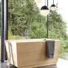 Чёрный подвесной светильник 