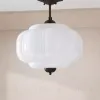 Черный подвесной светильник 