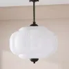 Черный подвесной светильник 