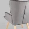 Кресло Хью велюр серый УТ000037081 - 7
