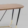 Стол обеденный Даймакс 180*90 темное дерево УТ000036113 - 5