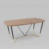 Стол обеденный Даймакс 180*90 темное дерево УТ000036113 - 1