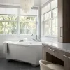 Серебряная люстра 