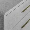 Серый комод 
