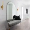Золотой настенный светильник 