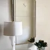 Золотое настенное зеркало 