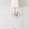 Серебряное бра 