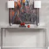 Серебряная консоль 