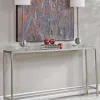 Серебряная консоль 