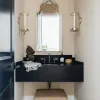 Зеркало в арочной раме 