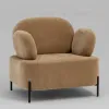 Кресло Кэнди шенилл песочный УТ000043092 - 2