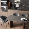 Стол обеденный Астарта раскладной 160-240х90 см керамика темная УТ000040571 - 4