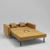 Диван-кровать Фрайдей рогожка горчичный УТ000043103 - 4