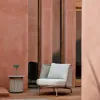 Уличное кресло Sedalis из алюминия и серо-коричневой веревки 251569 - 2