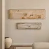 Silpa темно-бежевая абстрактная картина, 182 x 47 см 209886 - 2