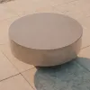 Garbet Журнальный столик цемент Ø 80 см 157027 - 3