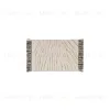 Коврик для ванной Crilda белый хлопковый 50 x 70 см 209191 - 1