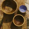 Zairin Чаша из дерева акации с желтой каймой 254239 - 3